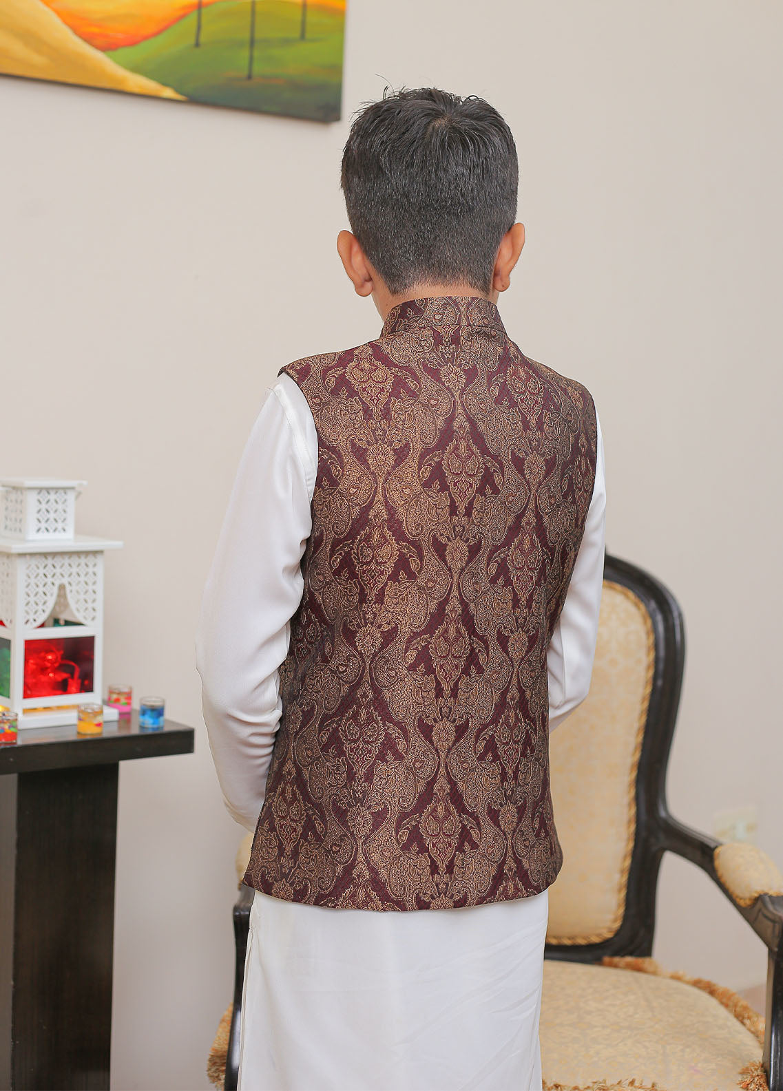 Waist Coat-OKW-020 Smart Fit