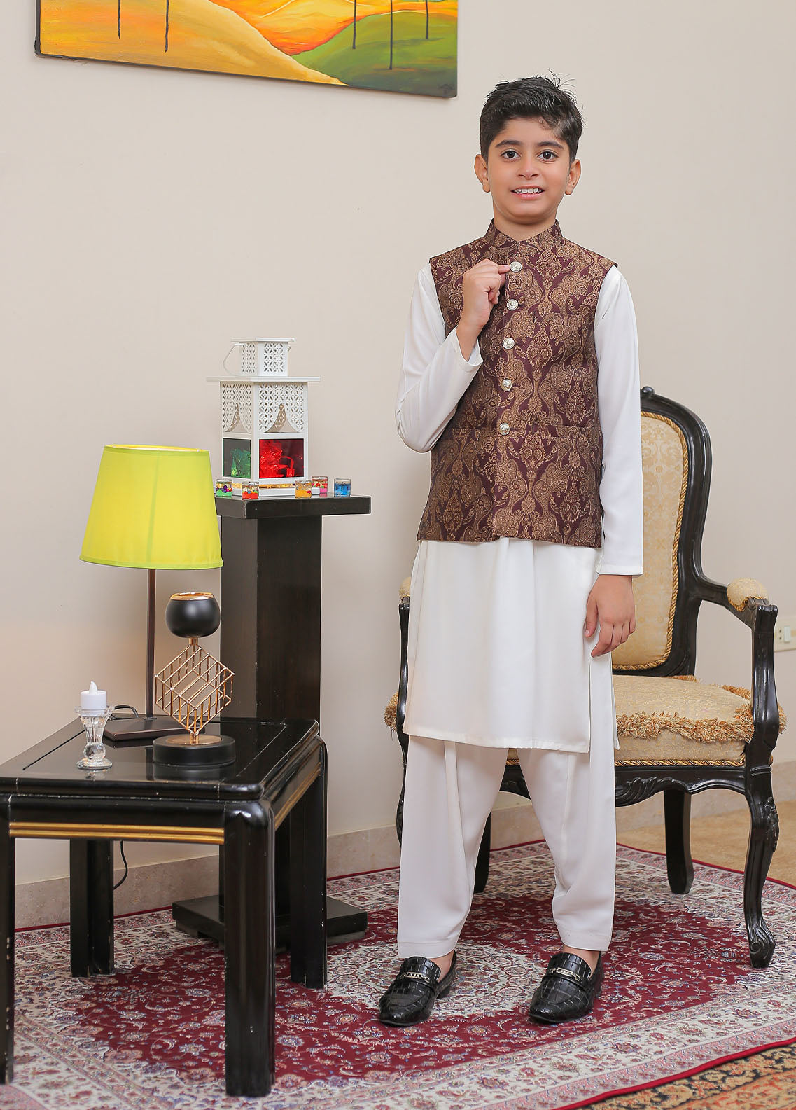 Waist Coat-OKW-020 Smart Fit