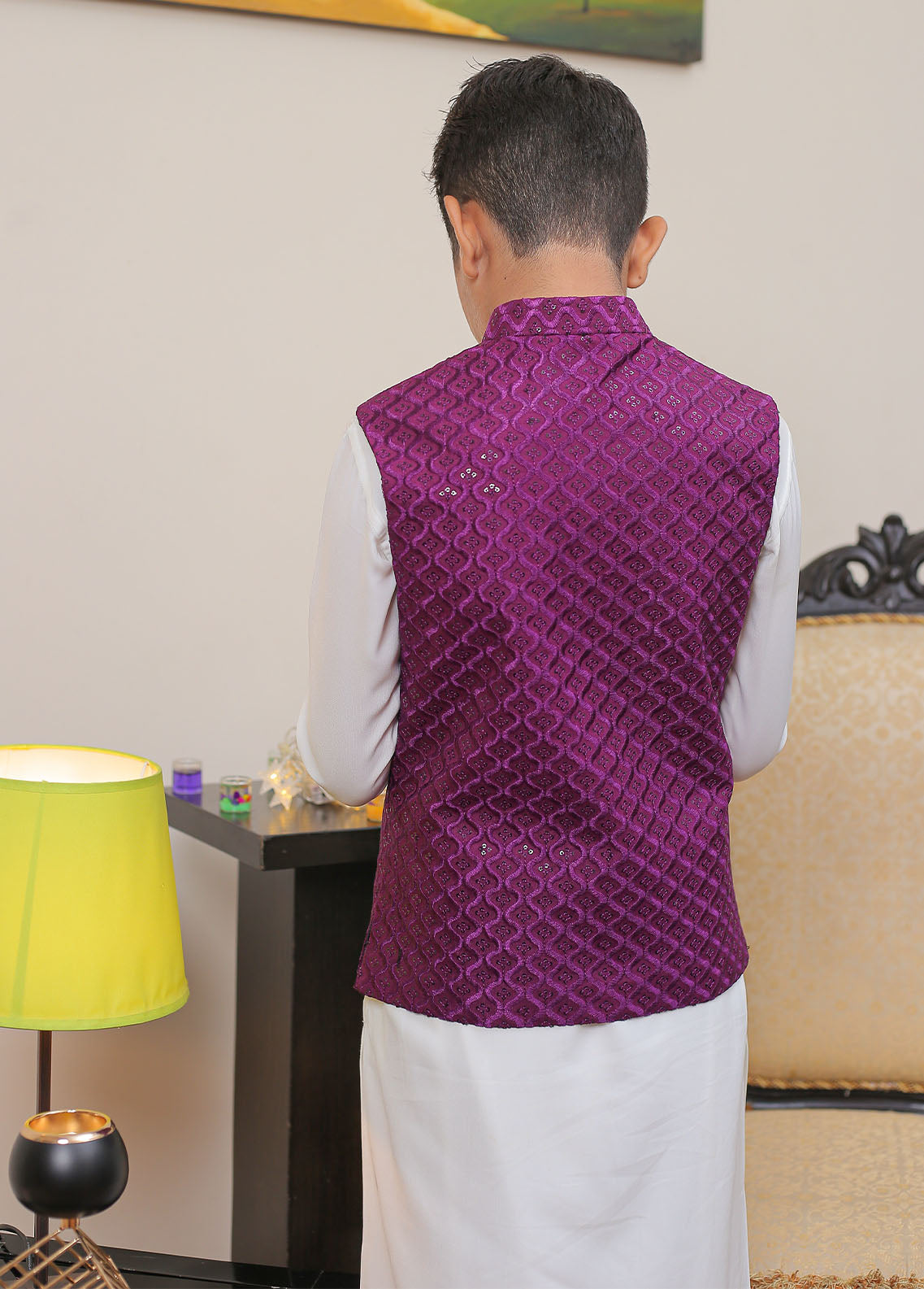Waist Coat-OKW-018 Smart Fit