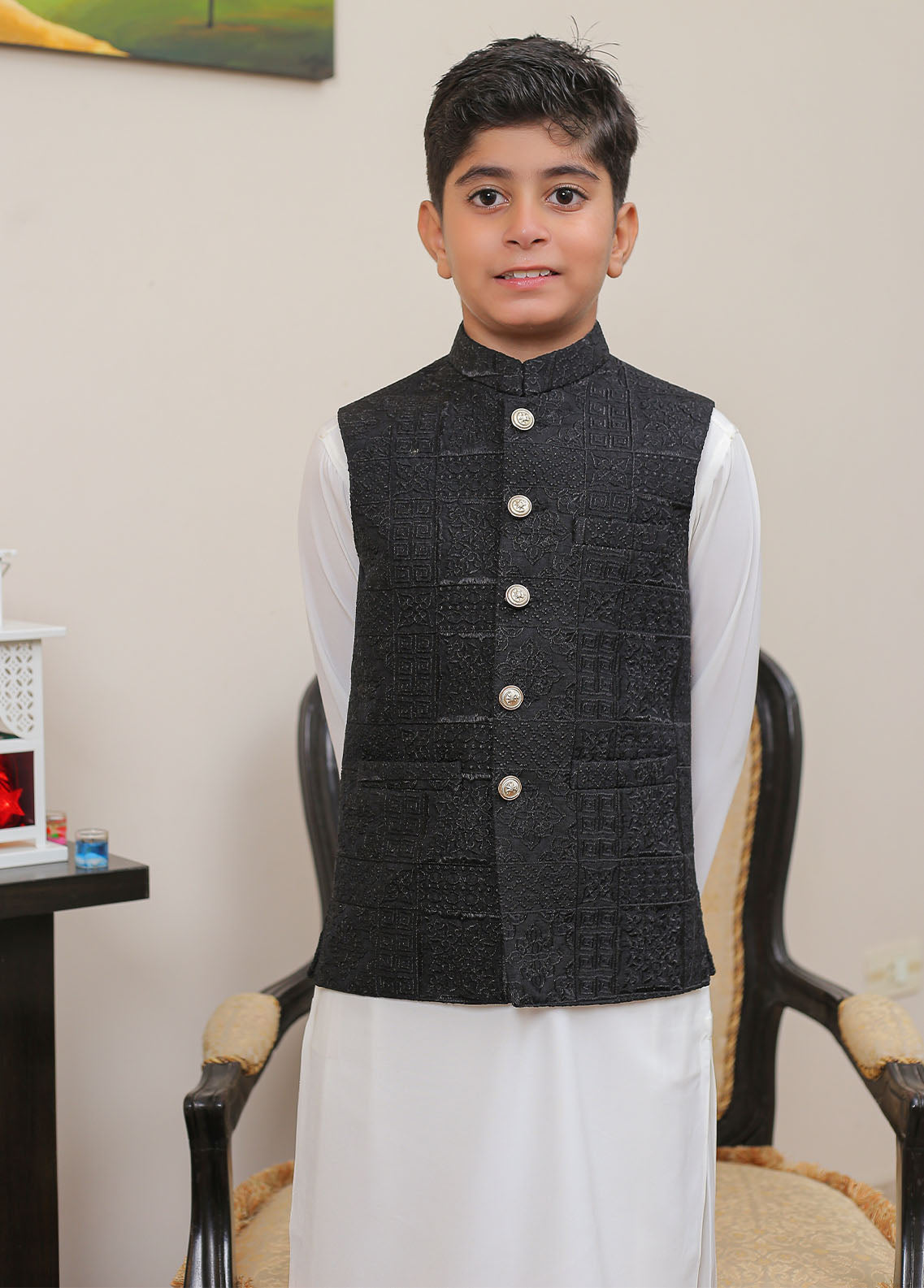Waist Coat-OKW-015 Smart Fit