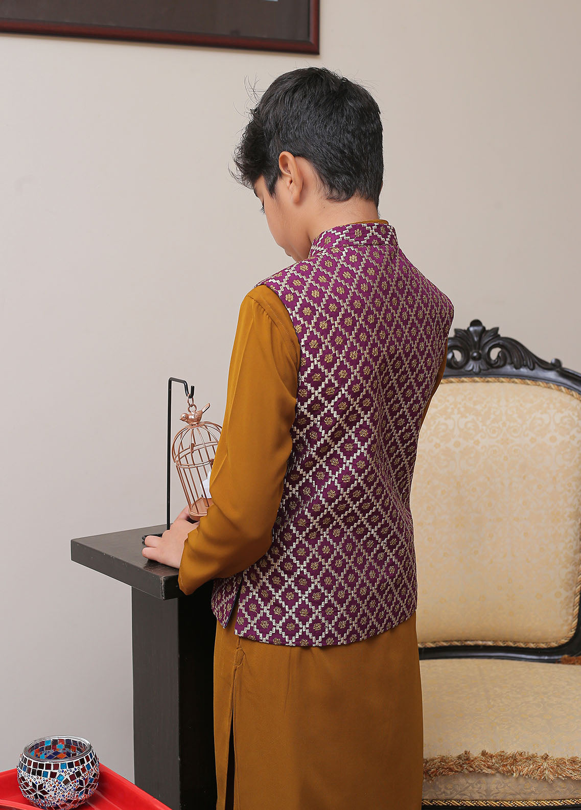 Waist Coat-OKW-013 Smart Fit