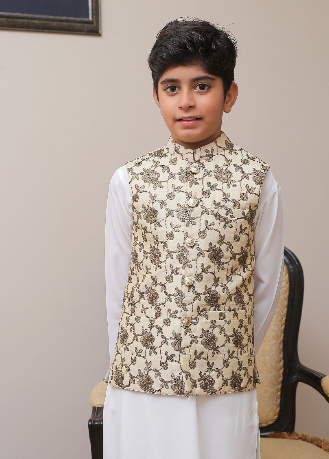 Waist Coat-OKW-012 Smart Fit