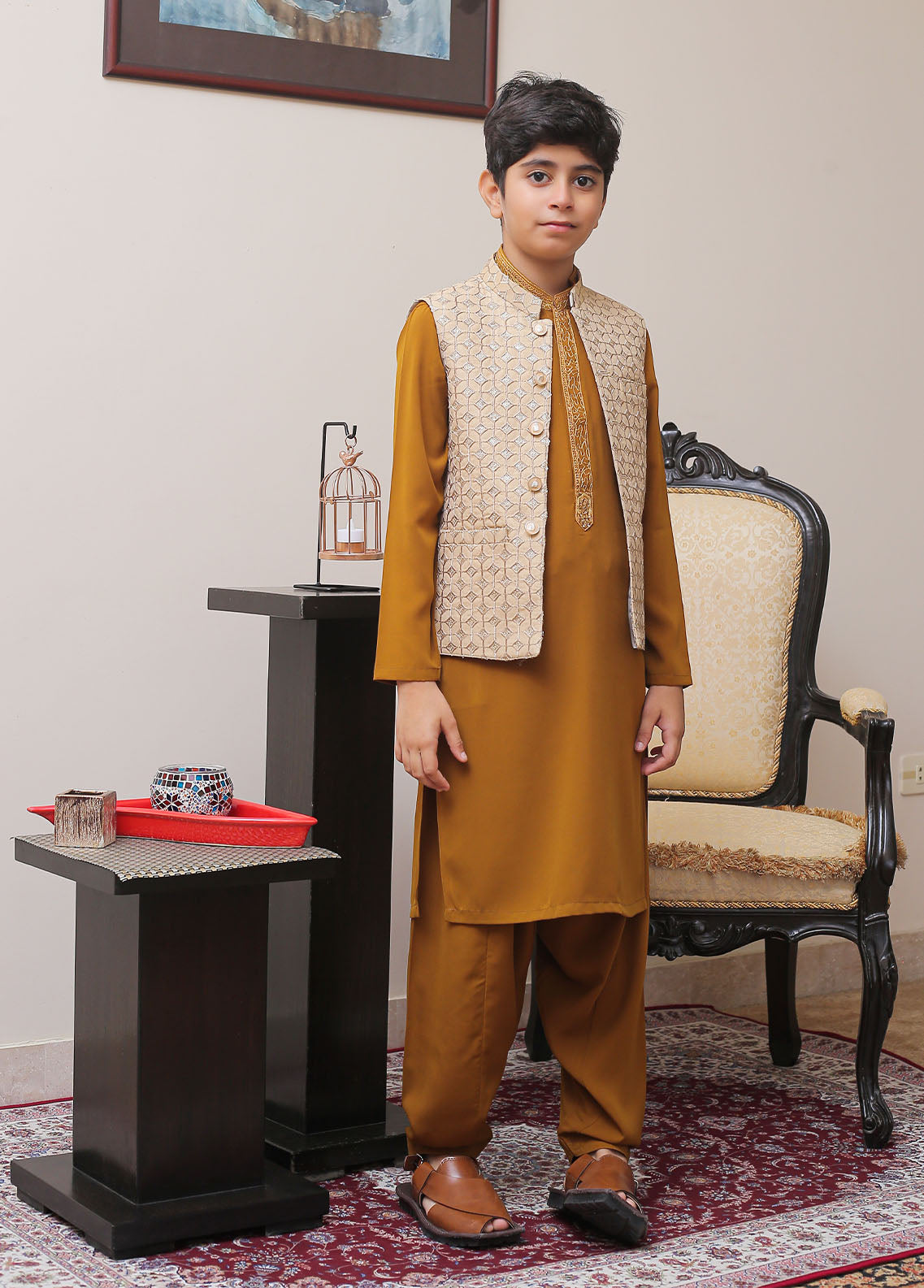 Waist Coat-OKW-011 Smart Fit