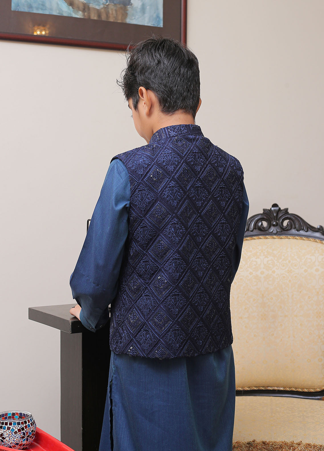 Waist Coat-OKW-008 Smart Fit