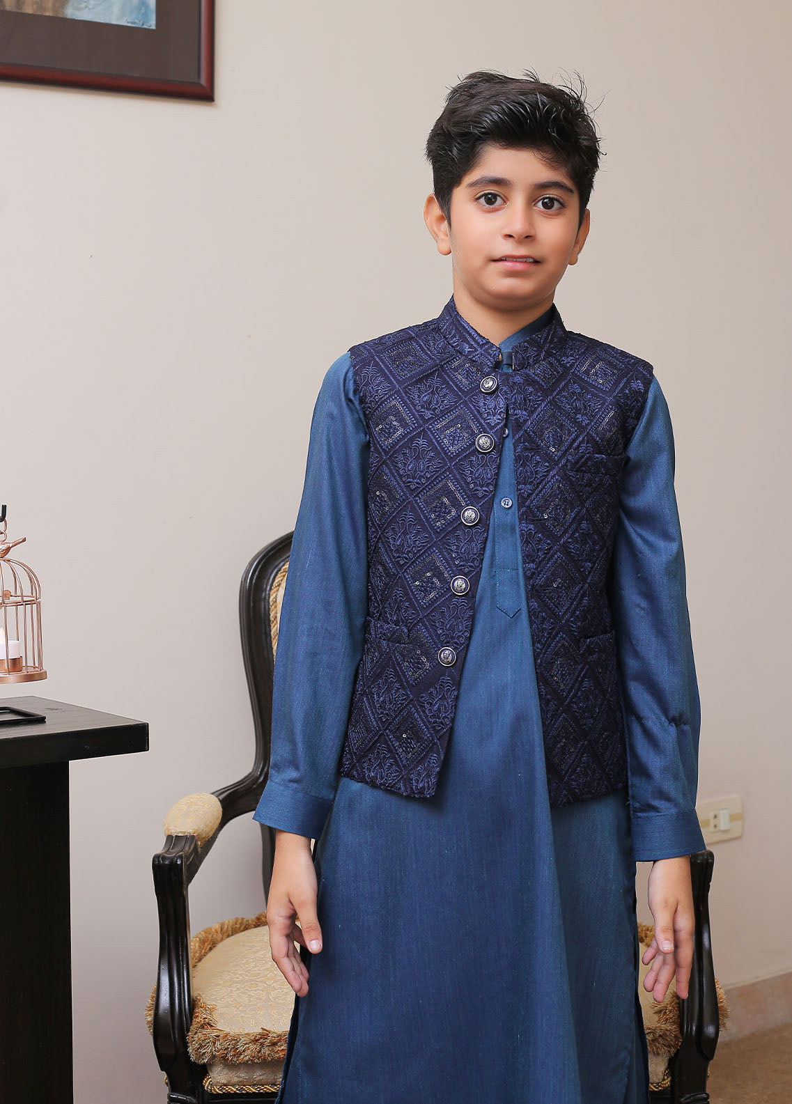 Waist Coat-OKW-008 Smart Fit