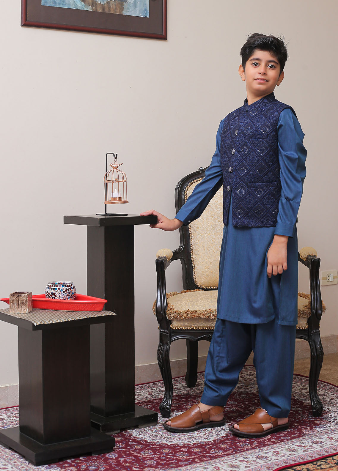 Waist Coat-OKW-008 Smart Fit