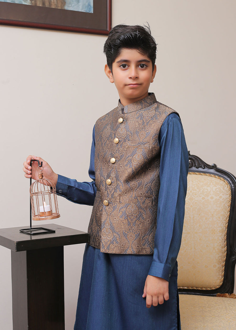 Waist Coat-OKW-007 Smart Fit