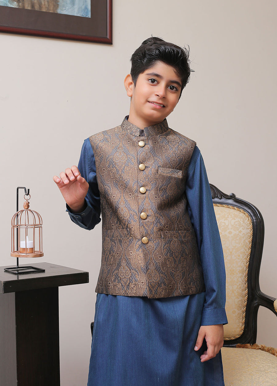 Waist Coat-OKW-007 Smart Fit