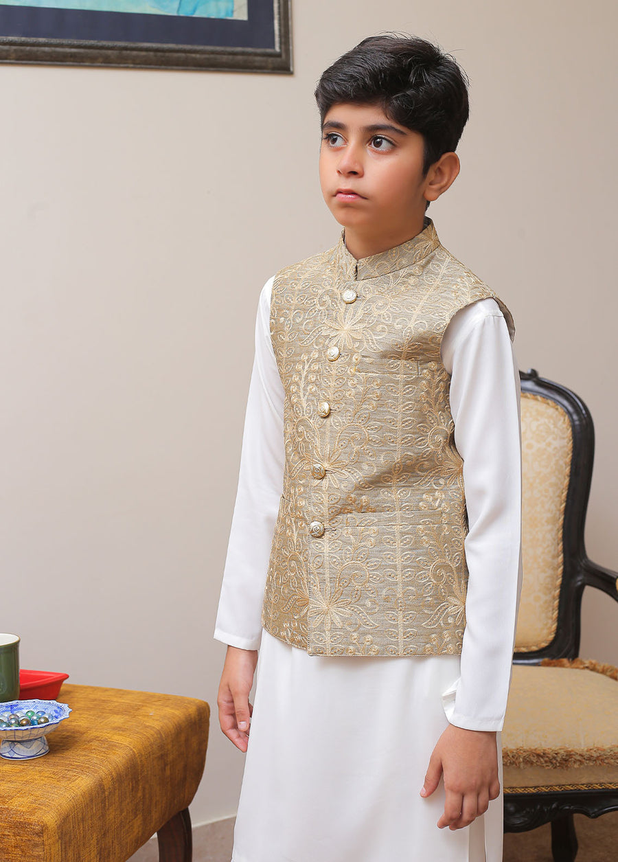 Waist Coat-OKW-004 Smart Fit