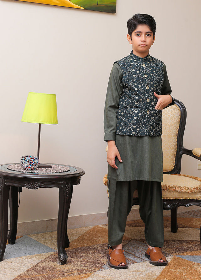 Waist Coat-OKW-024 Smart Fit