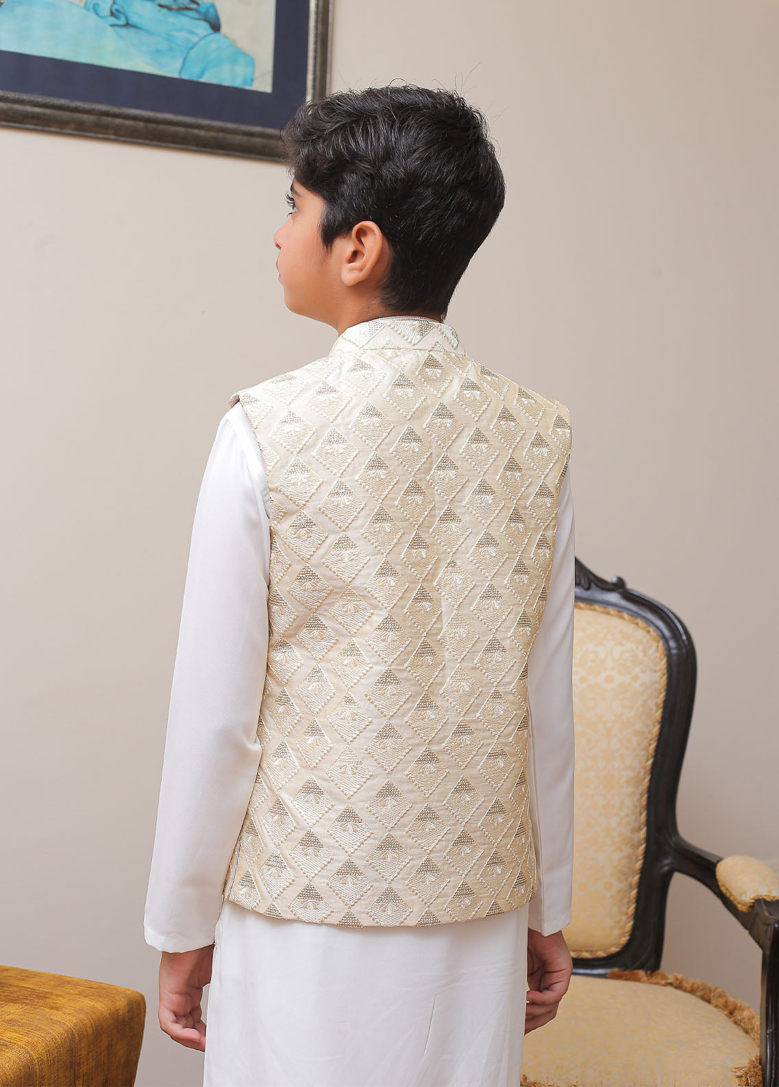 Waist Coat-OKW-023 Smart Fit