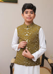 Waist Coat-OKW-022 Smart Fit